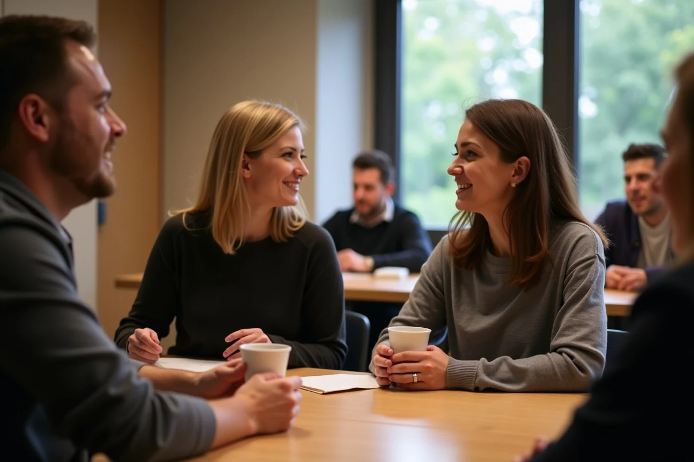 Why Coffee Works Well When You Are Meeting After Work - supporting editorial photograph