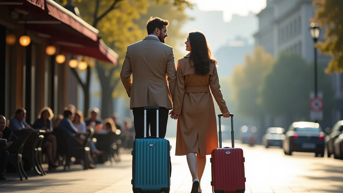 Dating Someone Who Travels for Work - editorial photograph