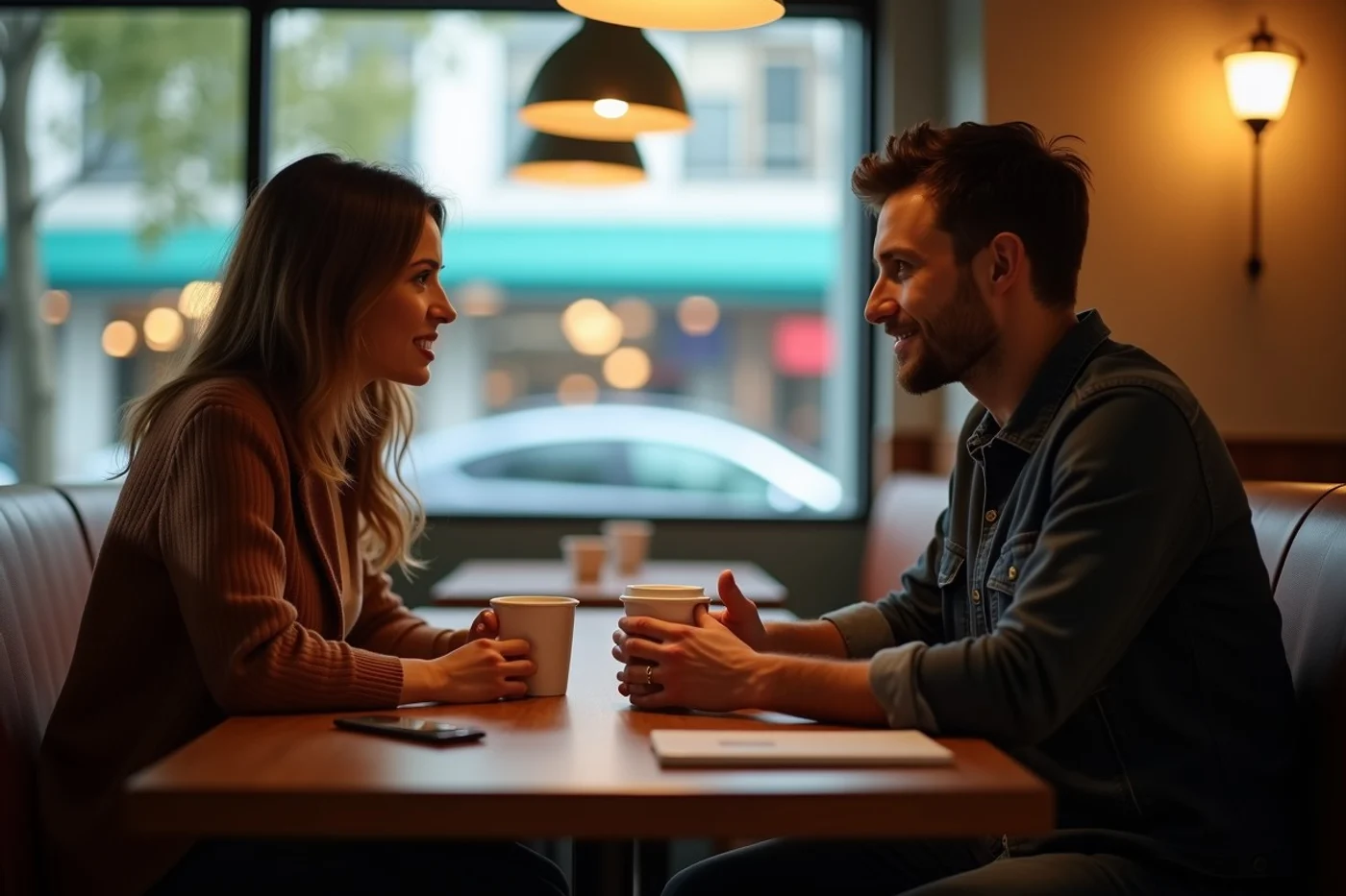 Keep the relationship present between in-person dates - supporting editorial photograph