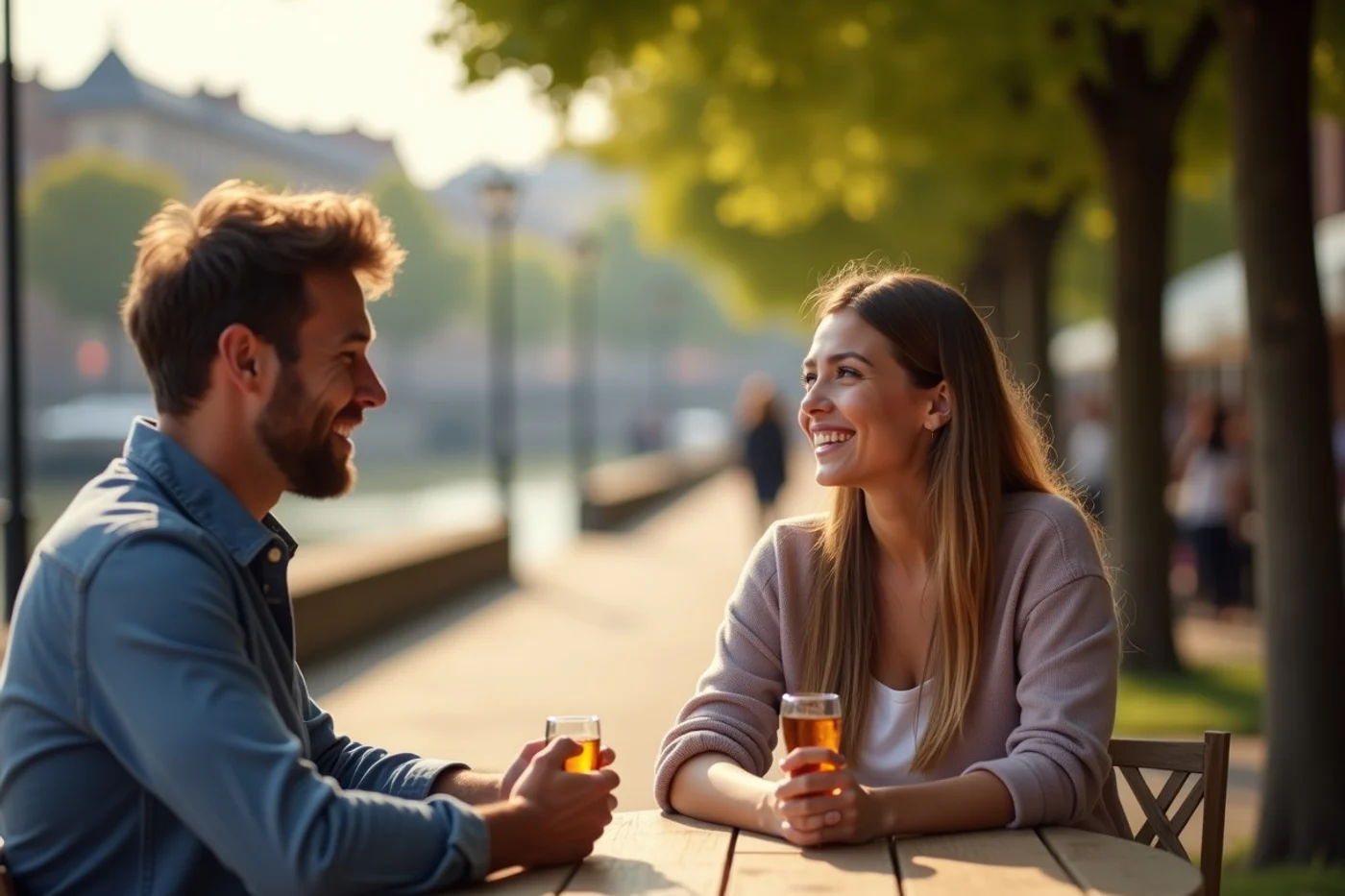 Choose a second-date format that builds on the first conversation - supporting editorial photograph